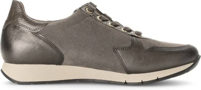 Gabor Grijze Dames Sneaker Stijlvol en Hoogwaardig Gray Dames