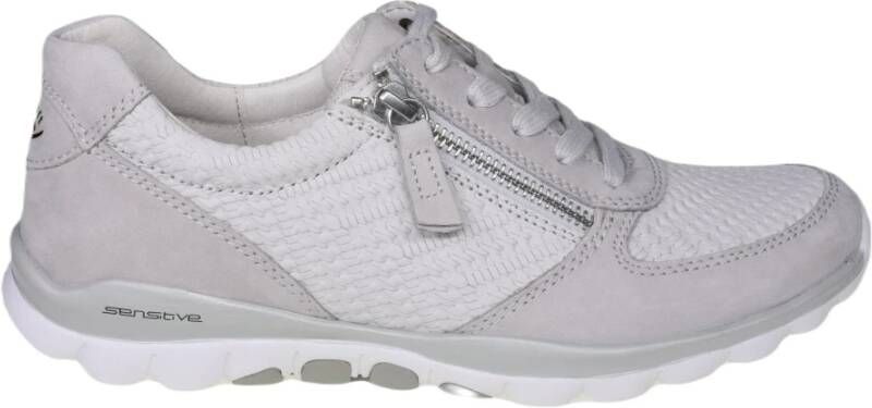 Gabor Grijze Walking Sneaker met Rollingsoft Technologie Gray Dames