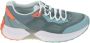 Gabor rollingsoft sensitive 26.994.24 dames rollende wandelsneaker groen - Thumbnail 1