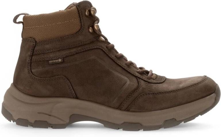 Gabor Heren Nubuck Leren Laarzen Brown Heren