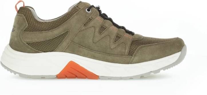 Gabor Heren Rollingsoft wandelsneaker Green Heren