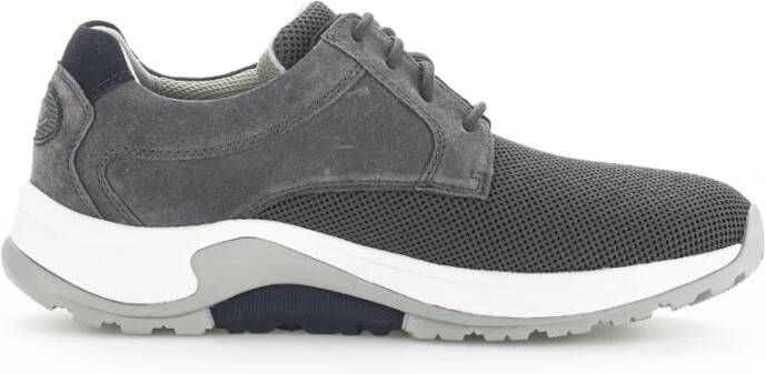 Gabor Heren Rollingsoft wandelsneakers Grijs Heren