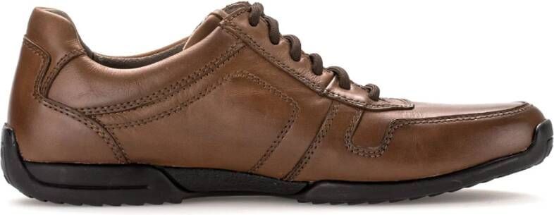 Gabor Heren sneakers van gecertificeerd leer Brown Heren