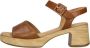 GABOR Sandalen Dames 721.1.0 Maat: 37 Materiaal: Leer Kleur: Camel - Thumbnail 3