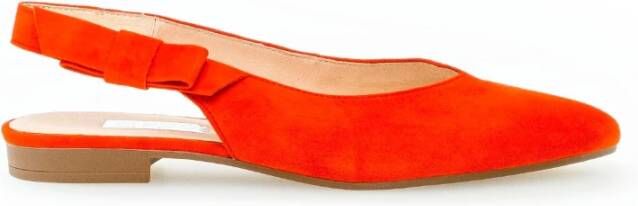 Gabor Koraal Slingback Schoenen Orange Dames