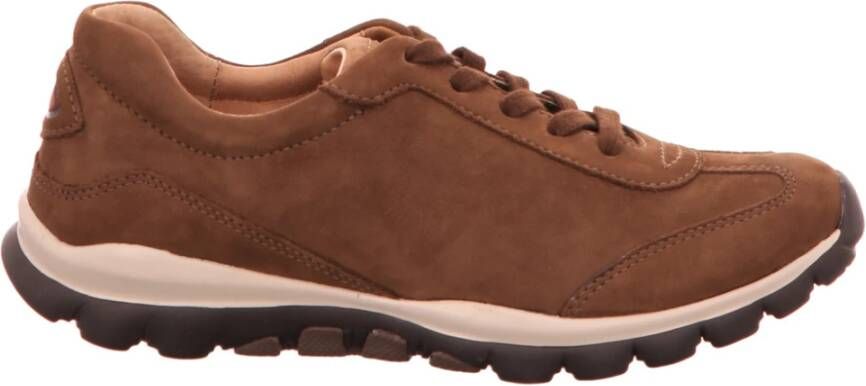 Gabor Lage Sneakers Bruin Brown Dames