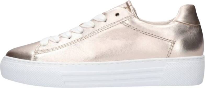 Gabor Lage Sneakers voor Dames in Beige Dames