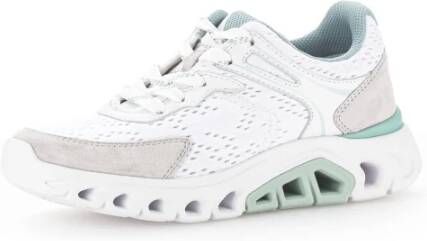 Gabor Lage Sneakers voor Vrouwen White Dames