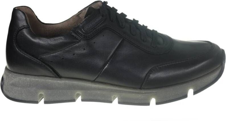 Gabor Leren Sneaker Heren Wandelschoen Black Heren