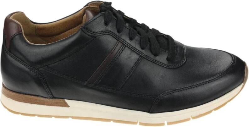 Gabor Leren Sneakers Zwart Black Heren