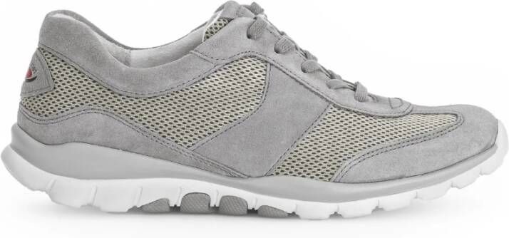 Gabor Metallic grijze textielmanden Gray Dames