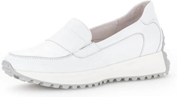 Gabor Mode Pantoffel in Wit White Dames