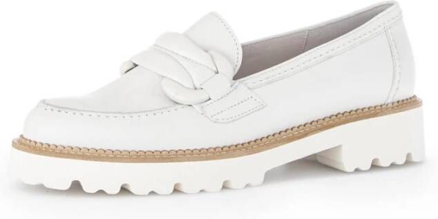 Gabor Mode Slipper White Dames