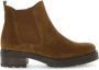 Gabor Moderne Chelsea Boots in Cognac Velvet Brown Dames - Thumbnail 2