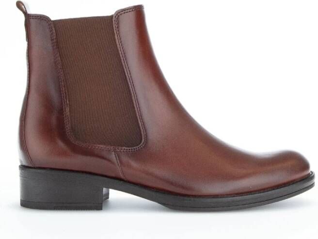 Gabor Chelsea-boots met stretchinzet aan de buitenkant