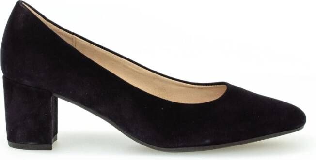 Gabor Moderne Elegante Leren Pumps Blue Dames