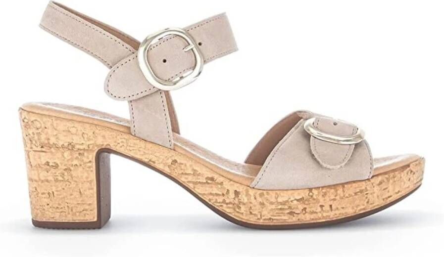 Gabor Mooie Sandalen voor Vrouwen Beige Dames