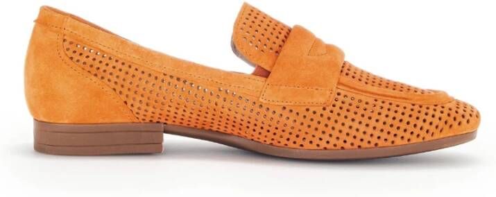 Gabor Oranje Dames Loafer Stijlvol Schoeisel Orange Dames