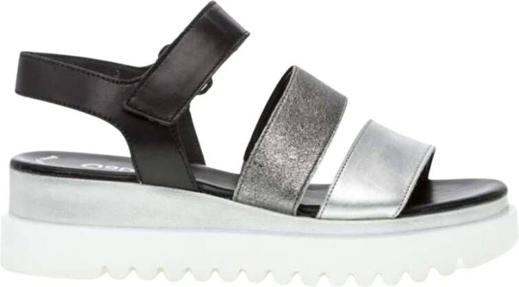 Gabor multi casual open sandals Zwart Dames