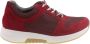 Gabor rollingsoft sensitive 76.946.48 dames rollende wandelsneaker rood - Thumbnail 1