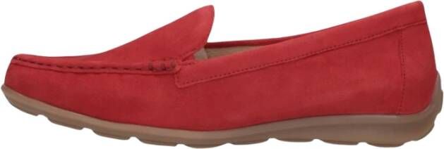 Gabor Rode Mocassins Stijlvol Comfortabel Trendy Red Dames