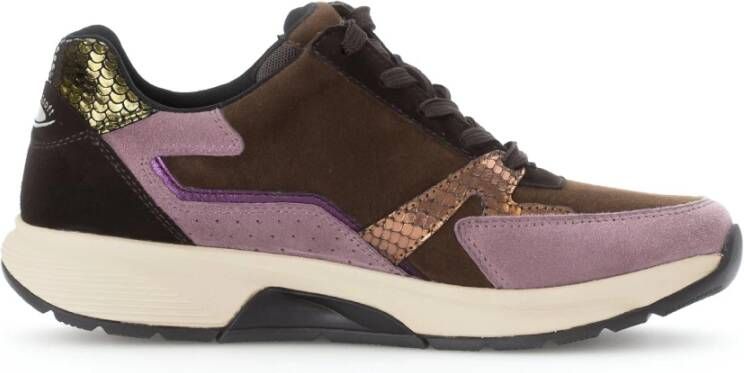 Gabor Rollende sneaker paars Purple Dames