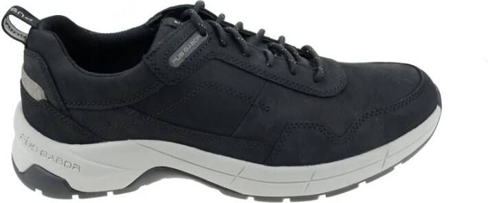 Gabor Rollende sneaker voor heren zwart Black Heren