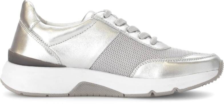 Gabor Rollende Sneaker Zilver Gray Dames