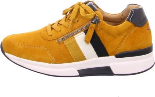 Gabor Rolling Soft Sneakers Yellow Dames