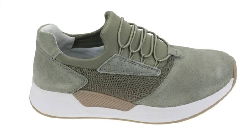 Gabor Rollingsoft Dames Walking Sneaker Green Dames