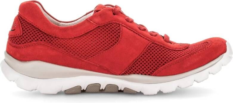 Gabor Rollingsoft Dames Wandelsneaker Red Dames