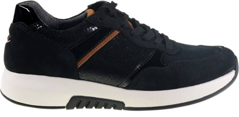 Gabor Rollingsoft Walking Shoes Black Dames