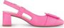 Gabor Roze Elegant Platte Sandalen Pink Dames - Thumbnail 1