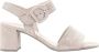 Gabor Elegante Hak Sandalen Samtchevreau Beige Dames - Thumbnail 2