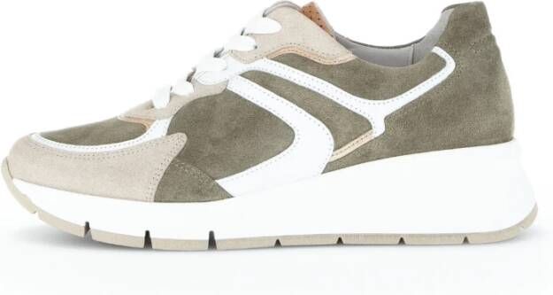 Gabor Sneakers Beige Dames