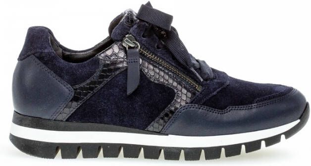 Gabor Sneakers Blauw Dames