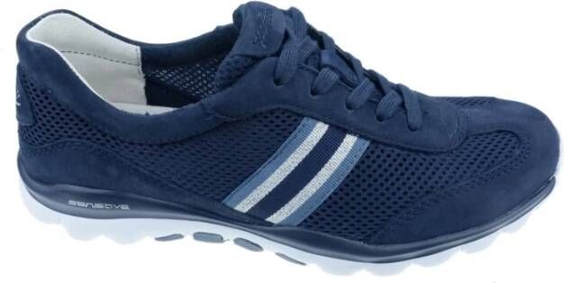 Gabor Stijlvolle dames wandelsneaker Blue Dames