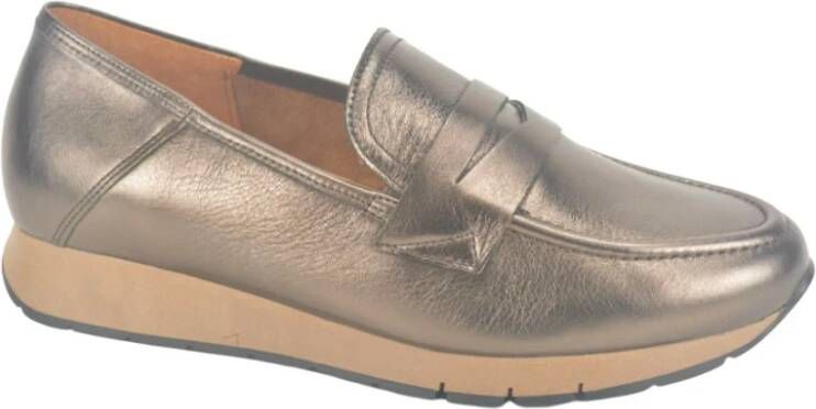 Gabor Stijlvolle Loafer runnerZ Schoenen Gray Dames