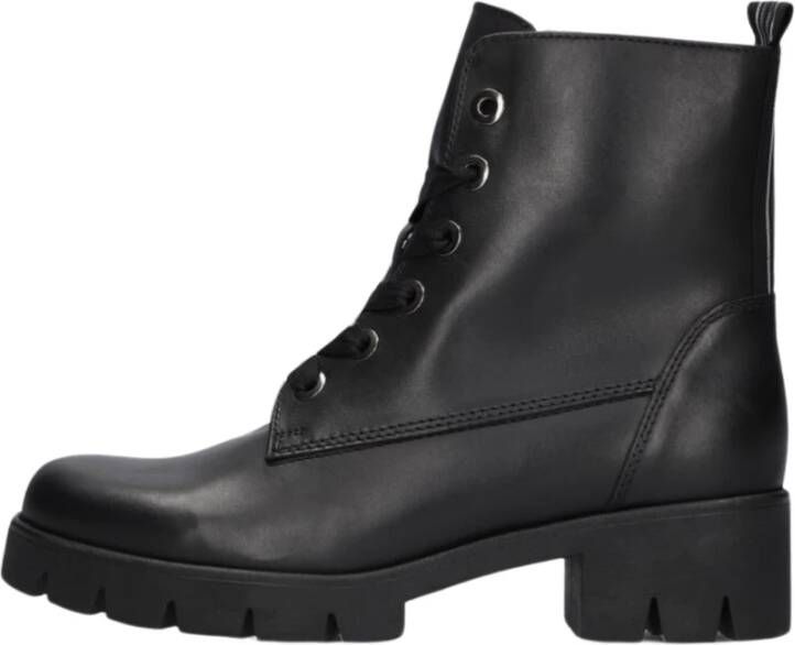 Gabor Stijlvolle Veterboots 711.3 Black Dames