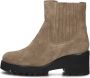 GABOR Chelsea Boots Dames 621.2 Maat: 40 Materiaal: Suède Kleur: Taupe - Thumbnail 3