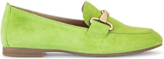 Gabor Velours Slipper Green Dames