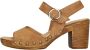 Gabor Bruin Tinten 753.1 Sandalen Dames Cognac - Thumbnail 3