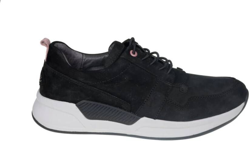 Gabor Walking Sneaker Rollingsoft Black Dames