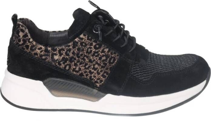 Gabor Wandel Sneaker Zwart Black Dames