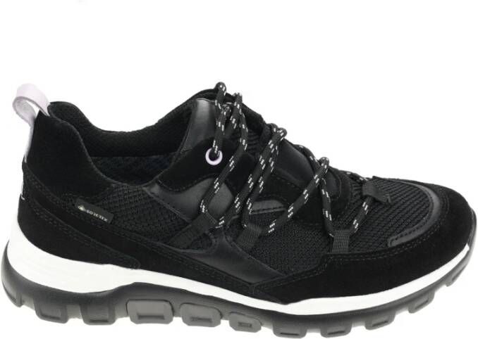 Gabor Waterdichte wandelsneaker Zwart Black Dames