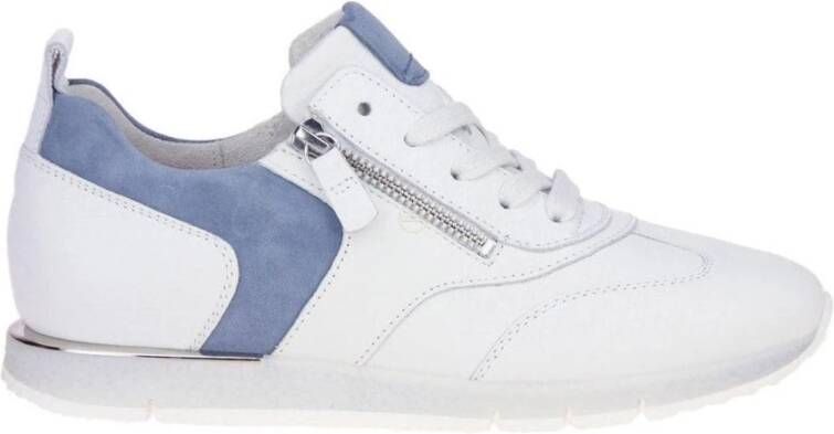 Gabor Weiss casual sneakers Wit Dames