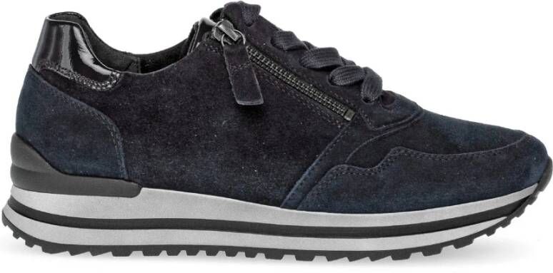 Gabor Winter Casual Sportieve Basket Schoenen Blue Dames