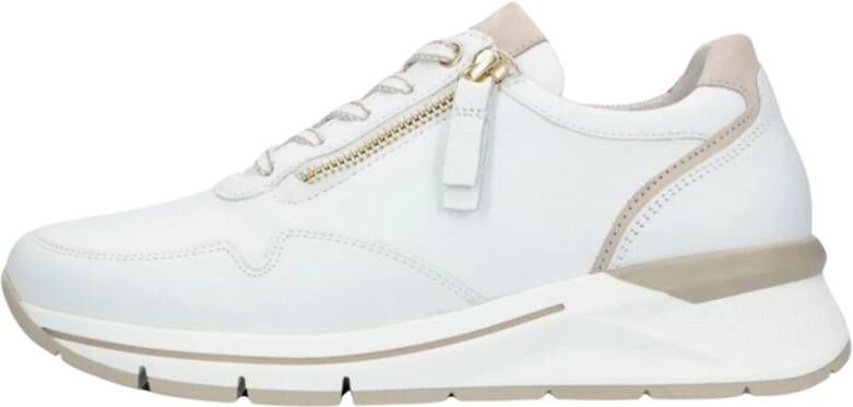 Gabor Witte Lage Sneaker 587 White Dames