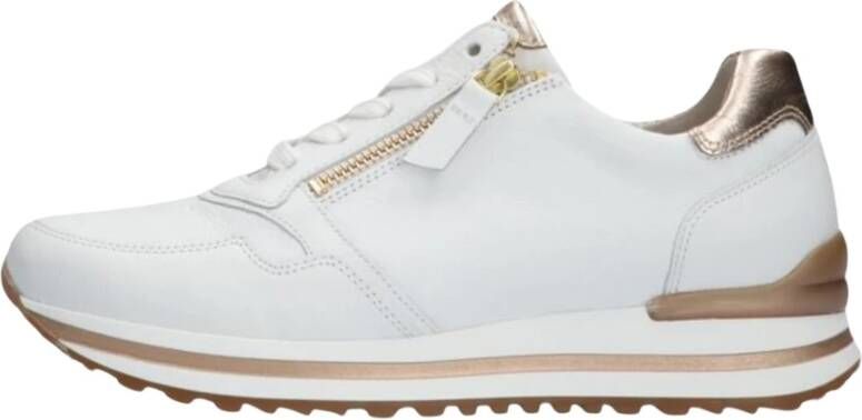 Gabor Witte Lage Sneakers Comfort Collectie White Dames