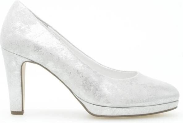 Gabor Witte Leren Pumps White Dames